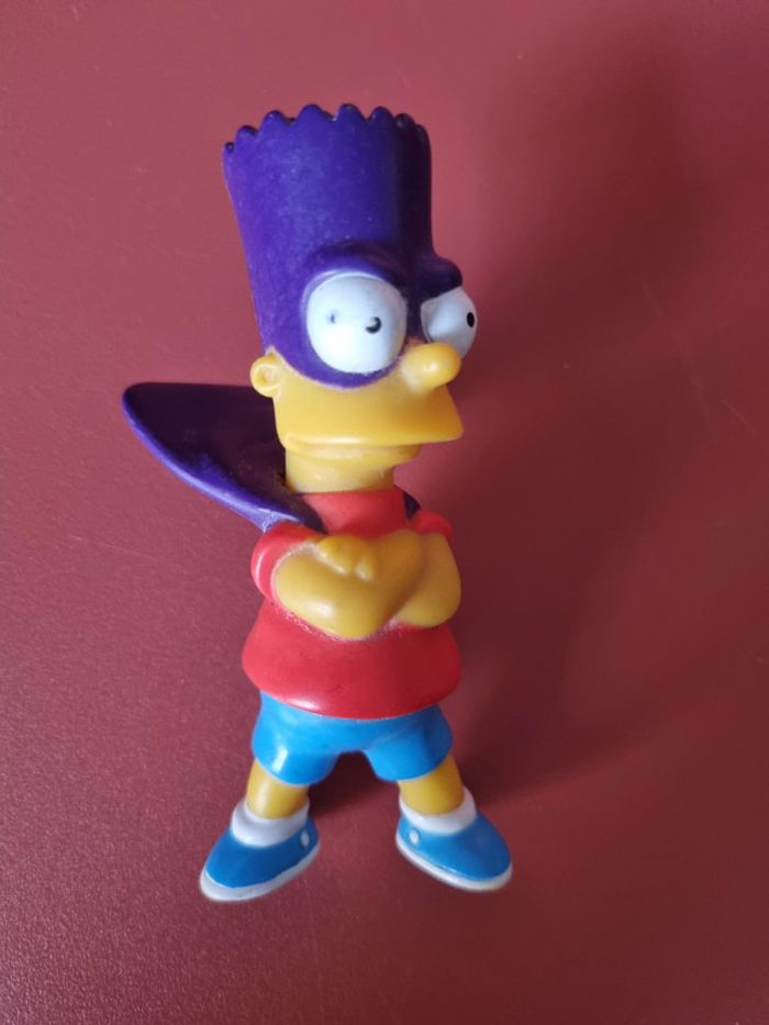 figurine  bart simpson masqué