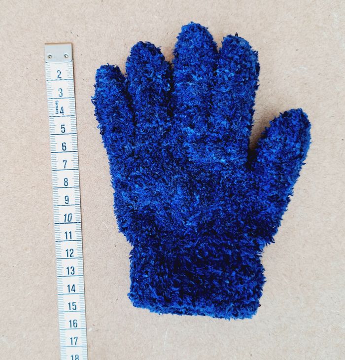 Paire de gant  5-6 ans -  bleu -  NEUF - photo numéro 2