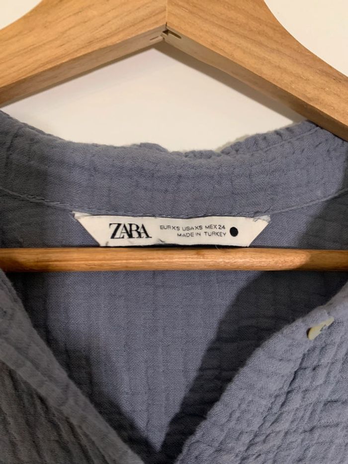 Robe zara gaze de coton - photo numéro 2