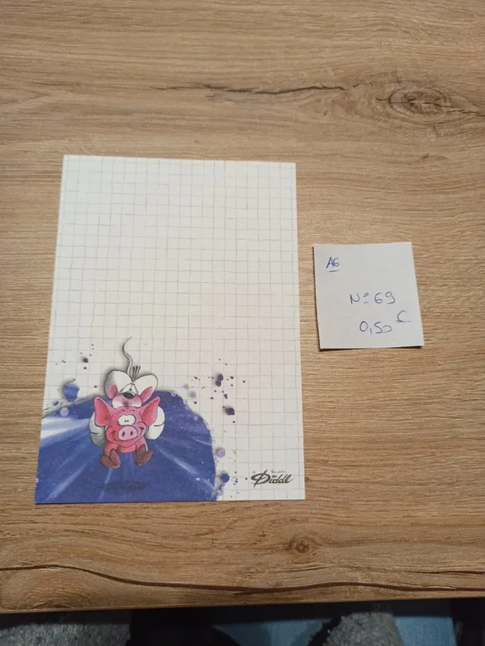 Feuille Diddl A6 69 0,50€