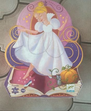 Puzzle 36 pièces Cendrillon - Djeco