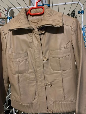 Veste similicuir stradivarius taille 38