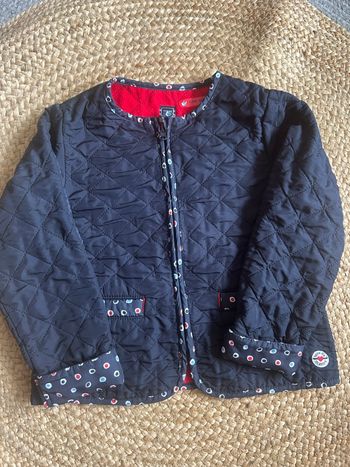 Veste bleu marine fille 4 ans 