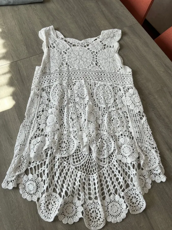 Paréo dentelle taille unique