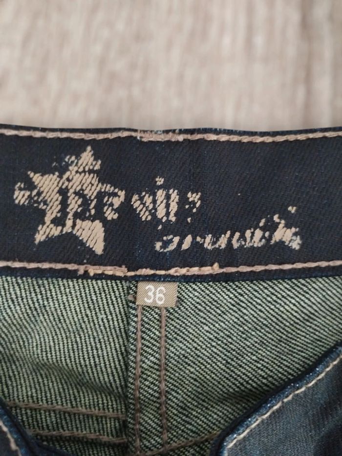 Jean femme brut T36 Denim - photo numéro 7