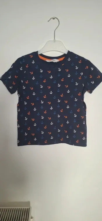 🌟 T-shirt à Motif d'Ancres - H&M