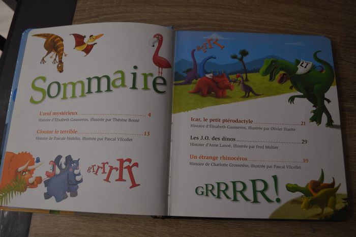 Histoires de dinosaures à lire avec mon petit garçon Fleurus - photo numéro 2