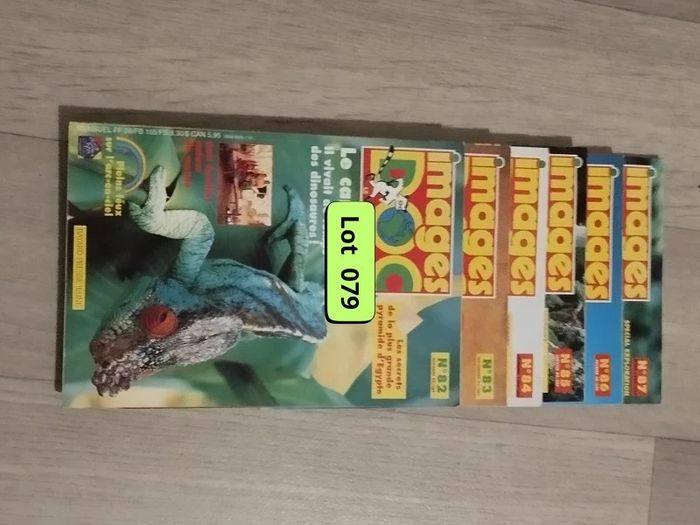 Lot vintage de 6 livres Images Doc année 1995-96 L079  7602561782