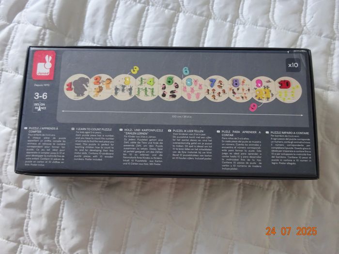 JANOD Puzzle " j'apprends à compter" - photo numéro 2