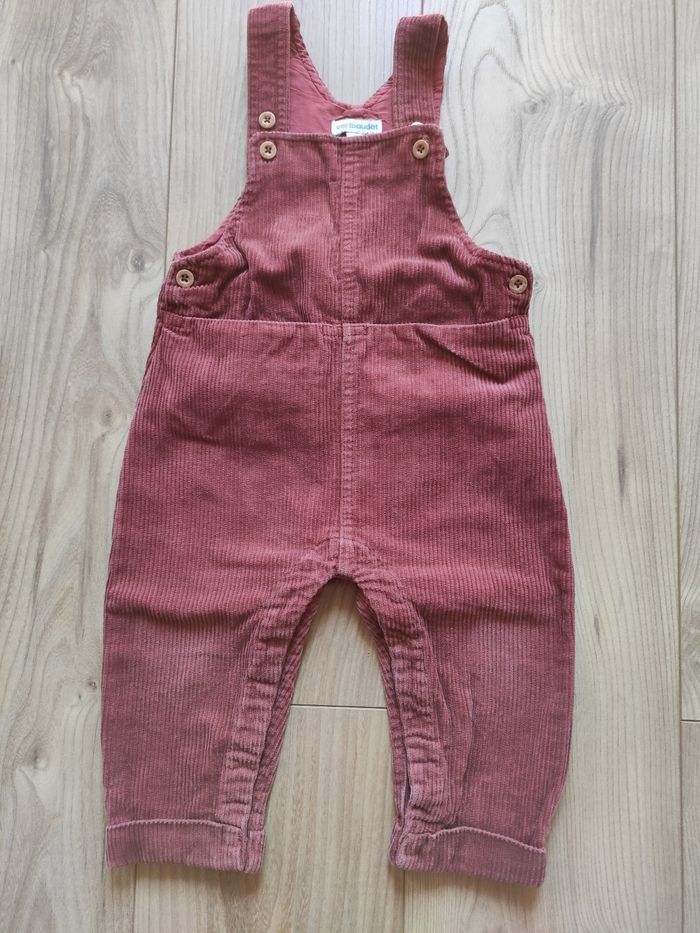 Salopette velour 18 mois Vertbaudet