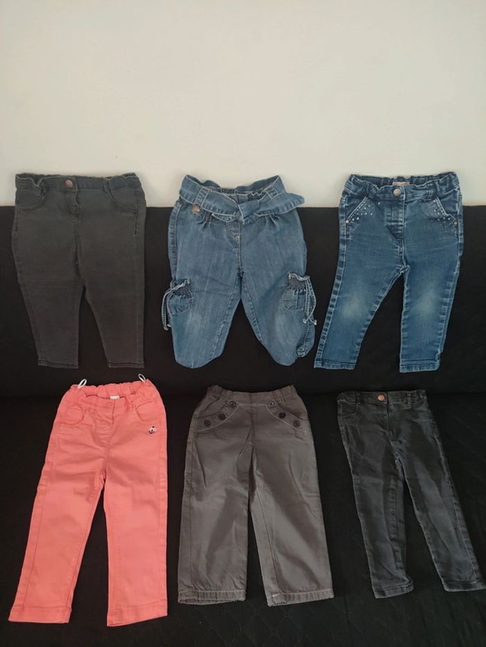 Lot de 6 pantalons 24 mois