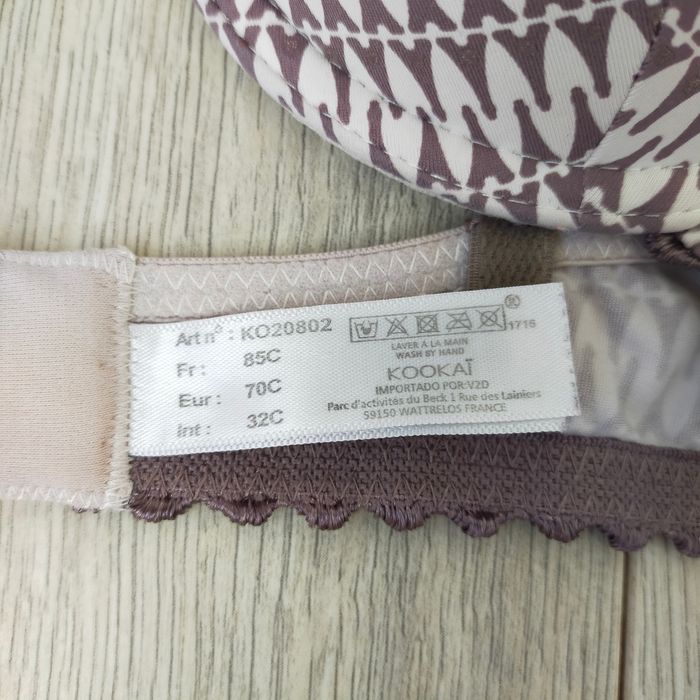 Soutien gorge femme Kookaï taille 85c multicolore beige marron - photo numéro 3