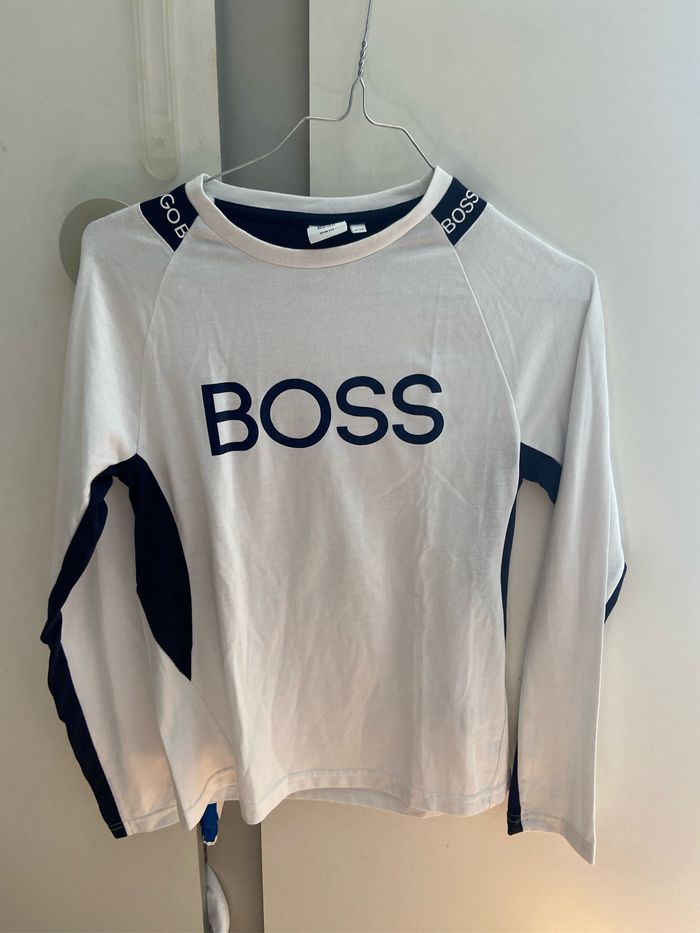 T-shirt manche longue boss