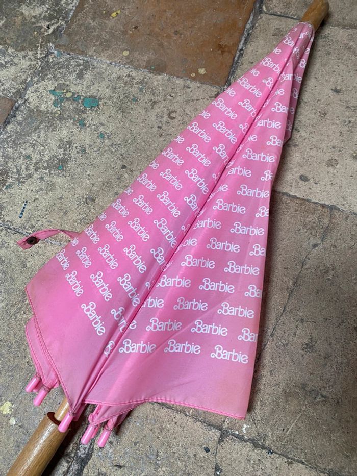 Ancien Parapluie barbie vintage date des années 80 - photo numéro 8