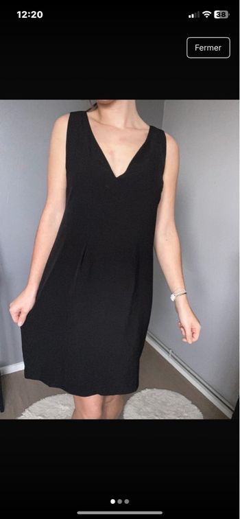 Robe noir à dentelle lpb taille s