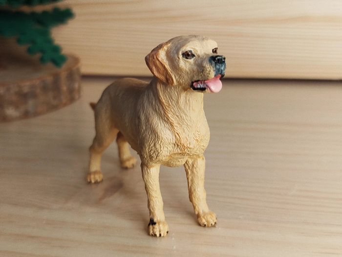 PAPO chien Labrador beige Figurine Animal domestique