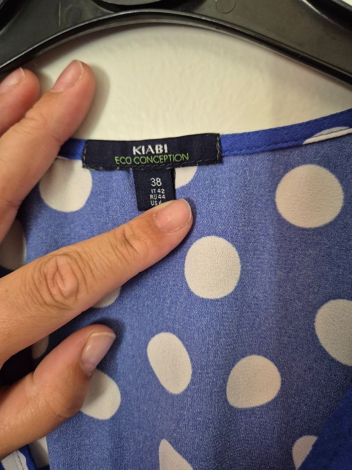 Magnifique robe bleu a poids taille 38 - photo numéro 4
