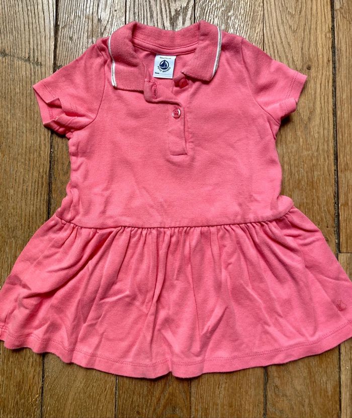 Robe polo tennis Petit Bateau 12 mois