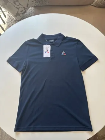 Polo bleu marine Le Coq Sportif – Taille S – Neuf avec étiquettes