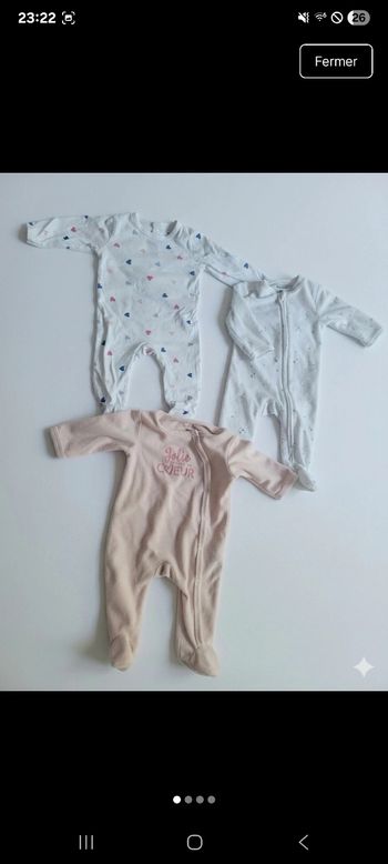 Pyjamas bébé 