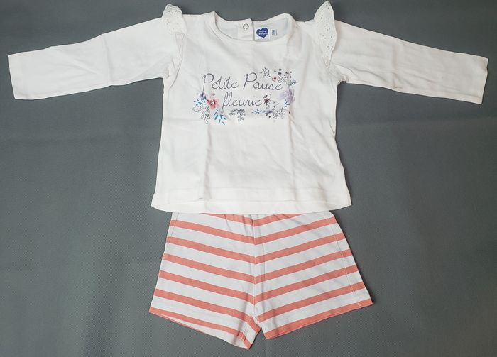 ensemble fille haut + short