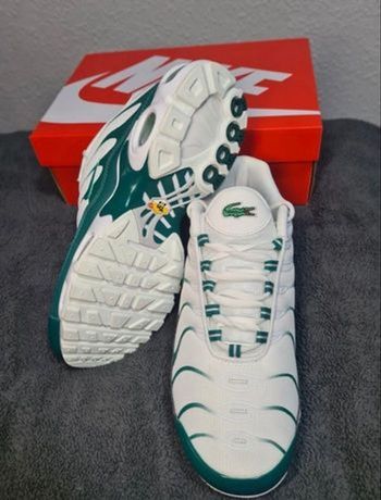 Nike tn blanc vert lacoste 44