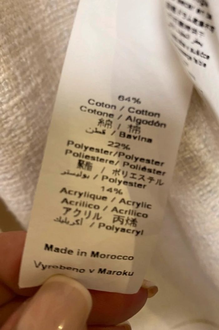 Jolie veste manteau crème Sinequanone taille 36 - photo numéro 6