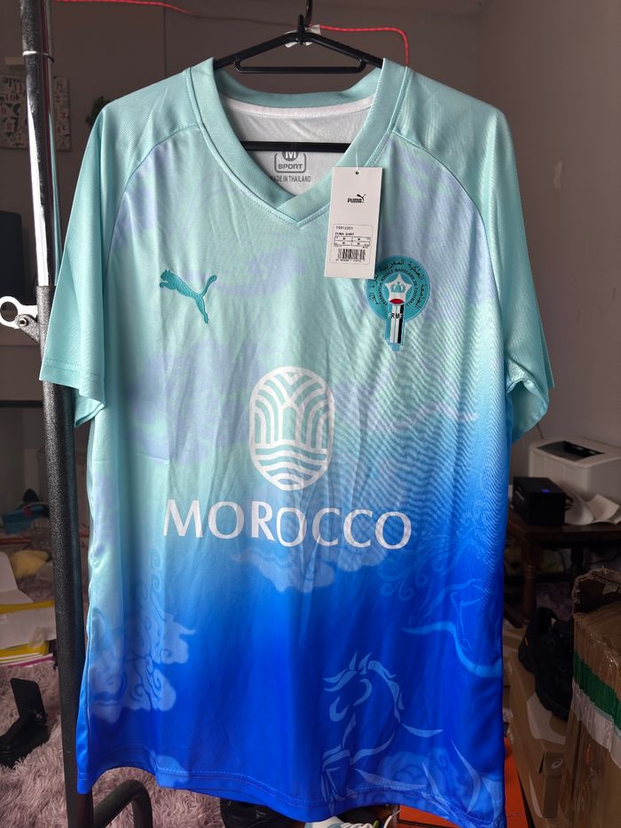 Maillot de football Maroc bleu