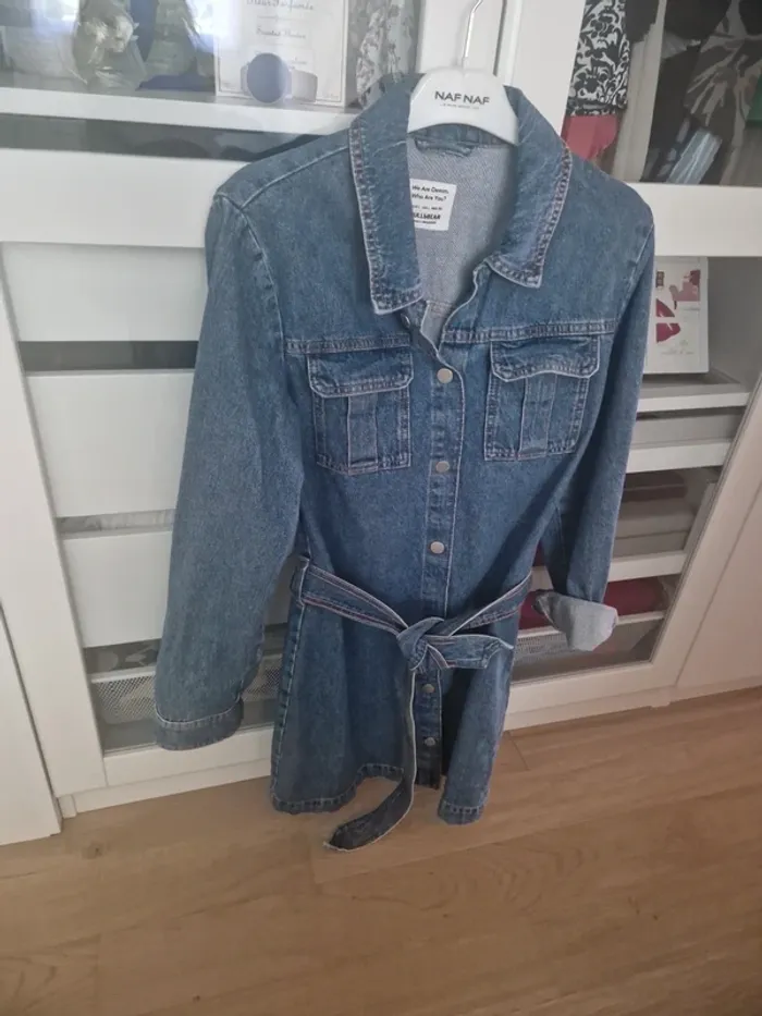 Robe en jean's pull&bear - photo numéro 4