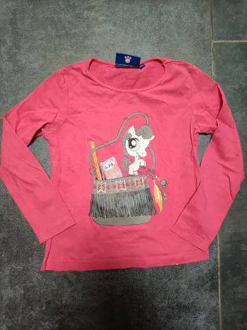 T-shirt manches longues little licorne