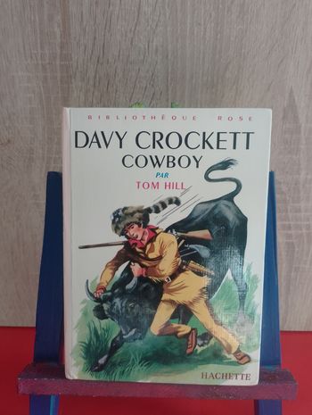 Davy Crockett cowboy, 1975, bibliothèque rose