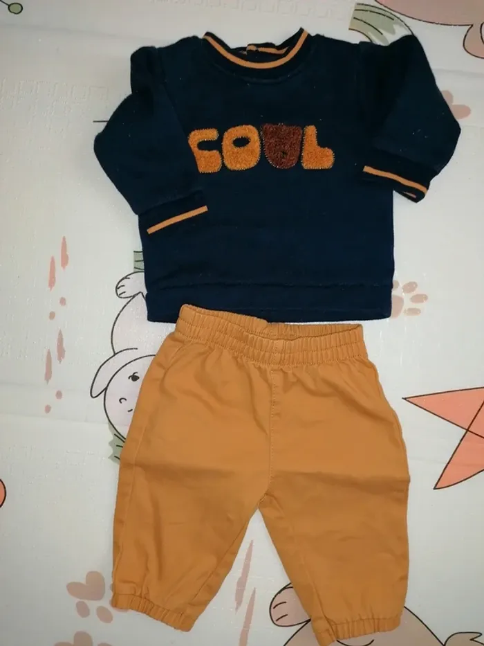 Ensemble bébé garçon 3 mois