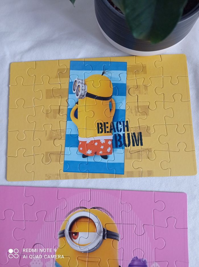 4 puzzles minions - photo numéro 3