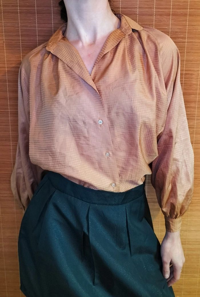 Chemise vintage David Leroy Taille 44 - photo numéro 3