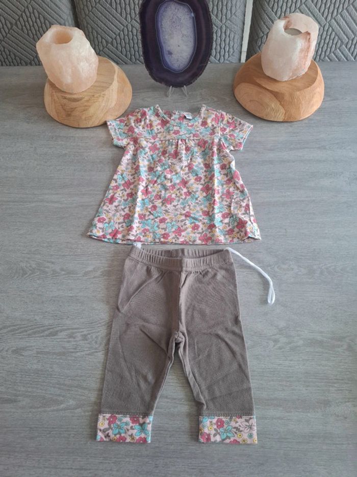 Ensemble tunique et leggings 3 mois - photo numéro 4