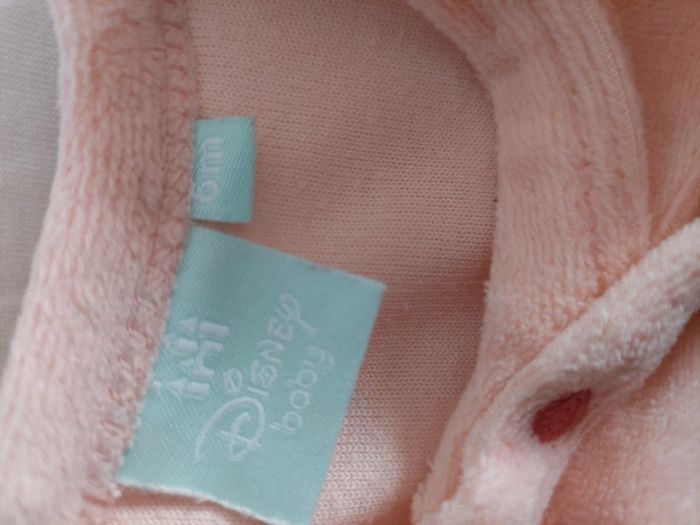 Pyjama velour 6 mois - photo numéro 2