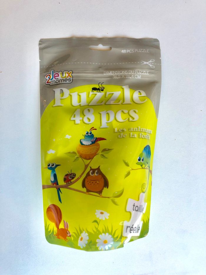 Puzzle les animaux de la forêt Neuf
