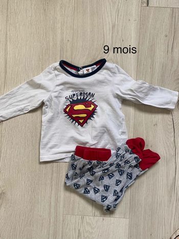 Pyjama superman 9 mois