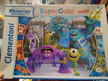 Puzzle Clementoni Maxi SuperColor Monstre Académie