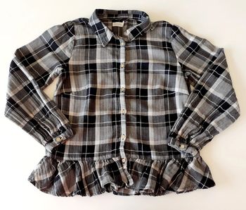 🖤 Chemise à carreaux Orchestra – 12 ans 🖤