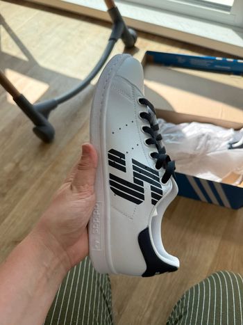 Stan smith bleu et blanche Renault r5 adidas