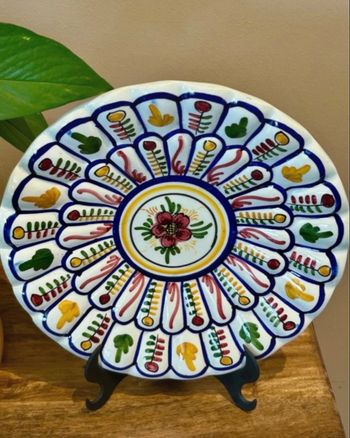 Assiette décoration céramique