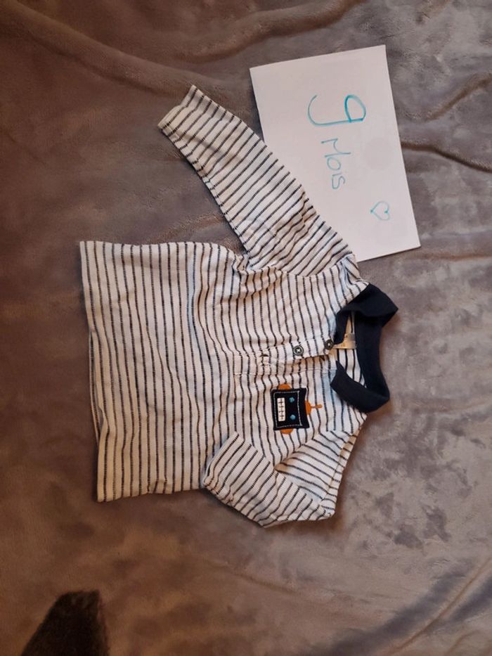 Tee-shirt manches longues 9 mois