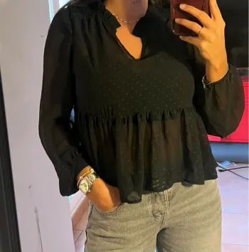 Blouse vintage - bon état - taille XS
