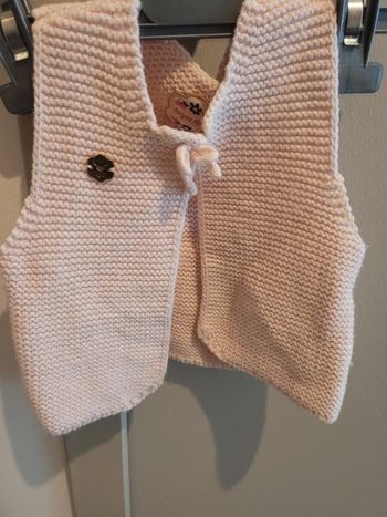 Boléro rose  bébé taille 9 mois marque Sergent Major