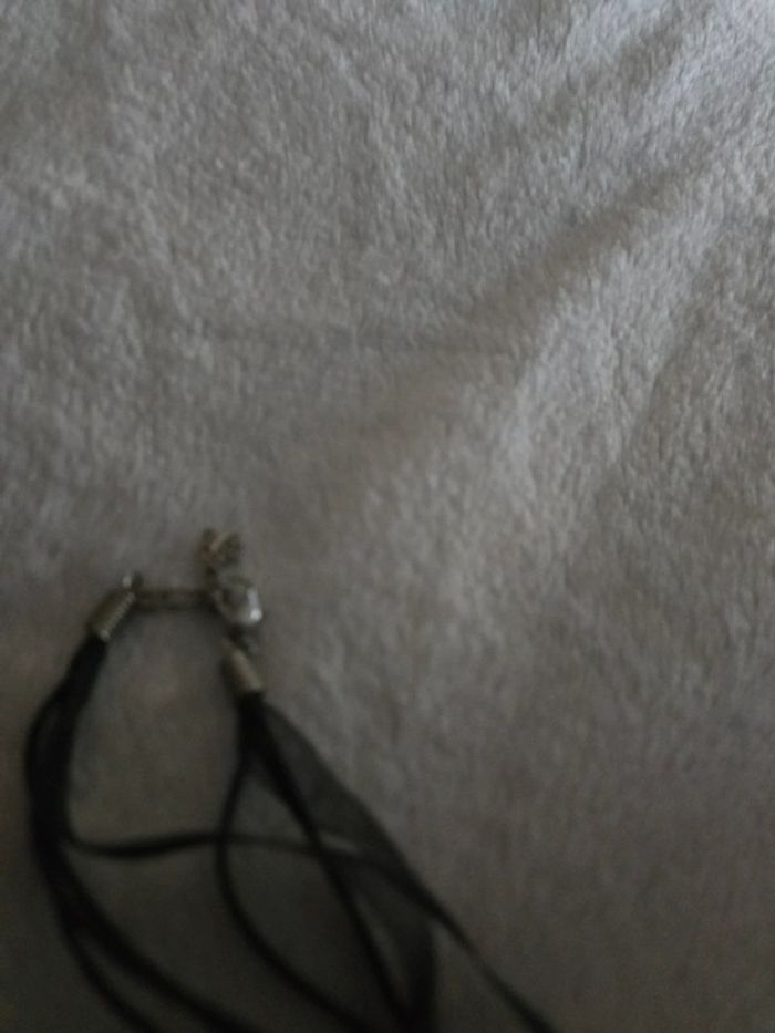 Collier cœur bleu - photo numéro 5