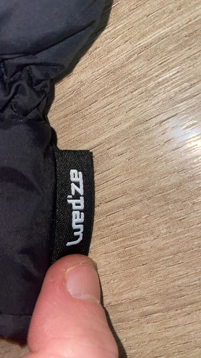 Moufles ski noir Wed’ze en 4 ans - photo numéro 3