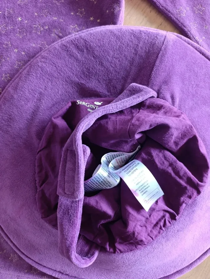 Pyjama et chapeau Sergent Major 6 ans velours - photo numéro 9