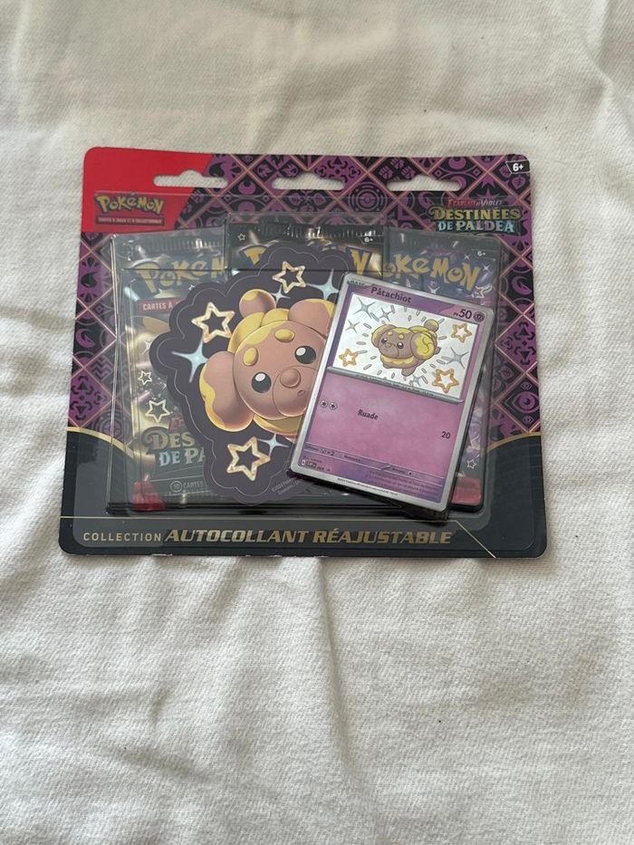 Tripack Destinées de Paldea EV 4.5 Patachiot