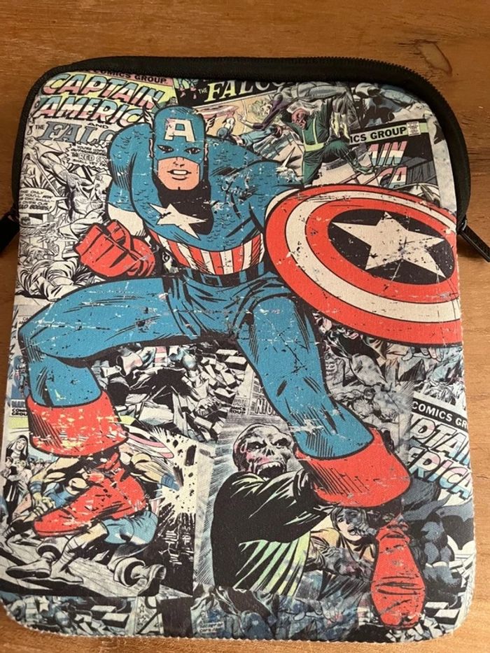 Housse de tablette 10 pouces Marvel Captain America